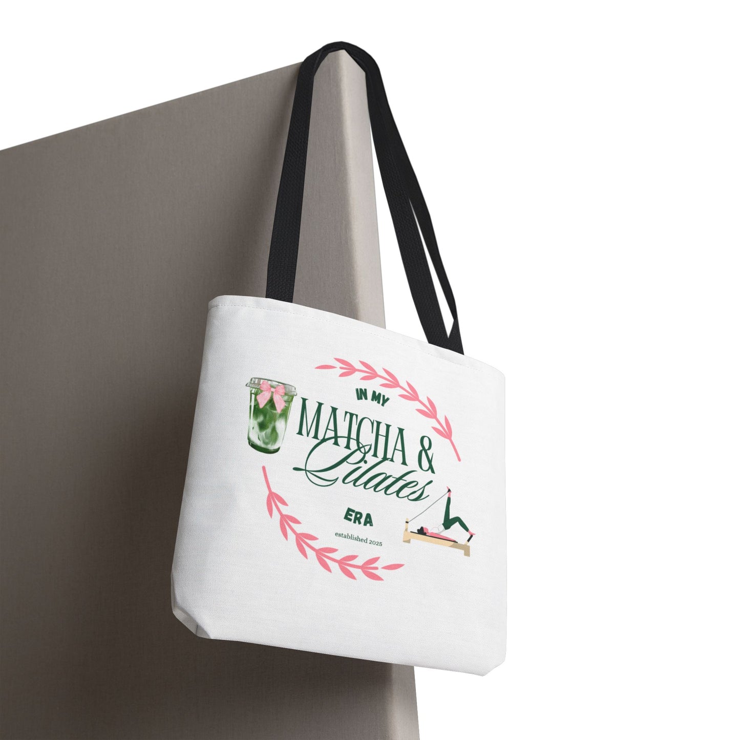 'IN MY MATCHA + PILATES ERA' Tote Bag