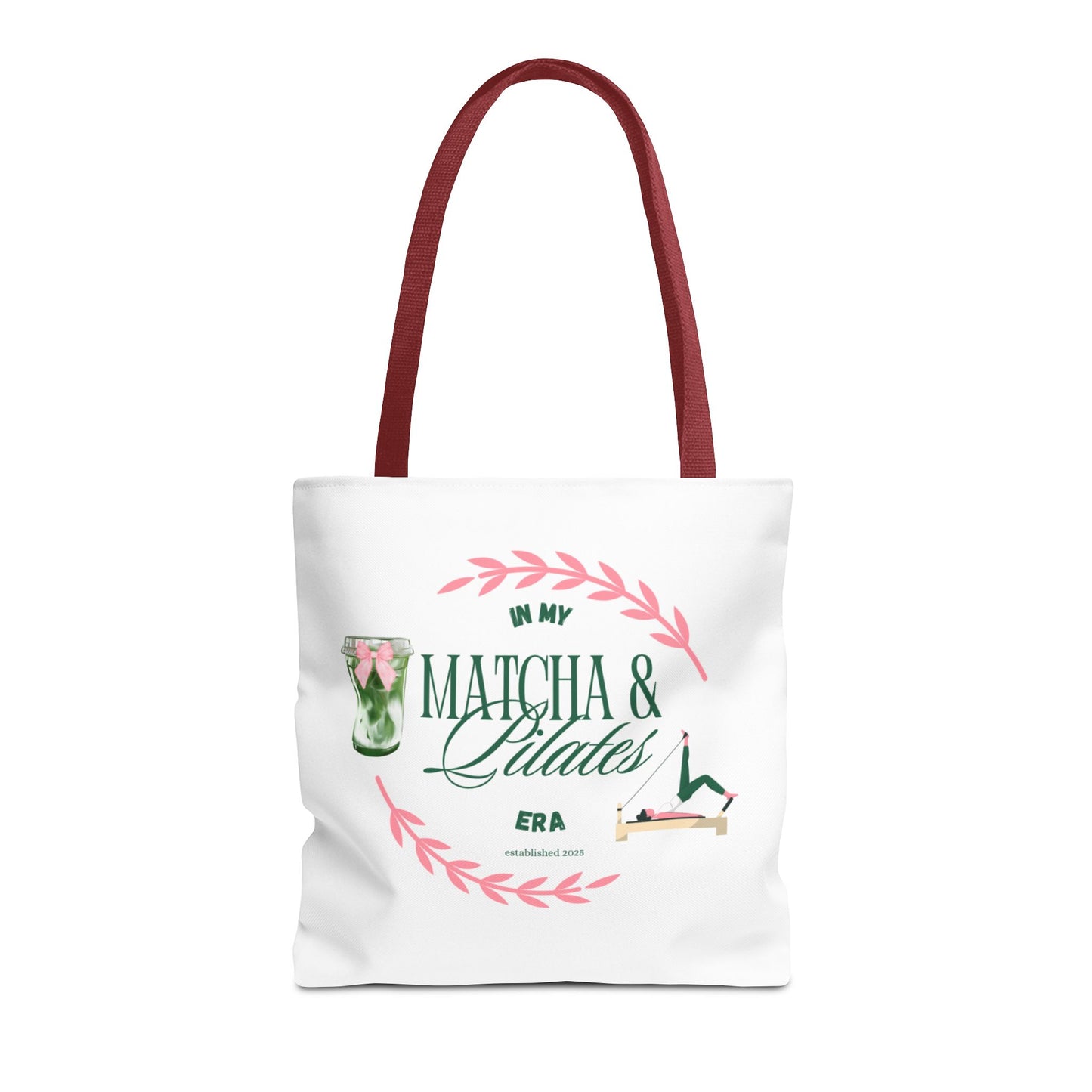 'IN MY MATCHA + PILATES ERA' Tote Bag