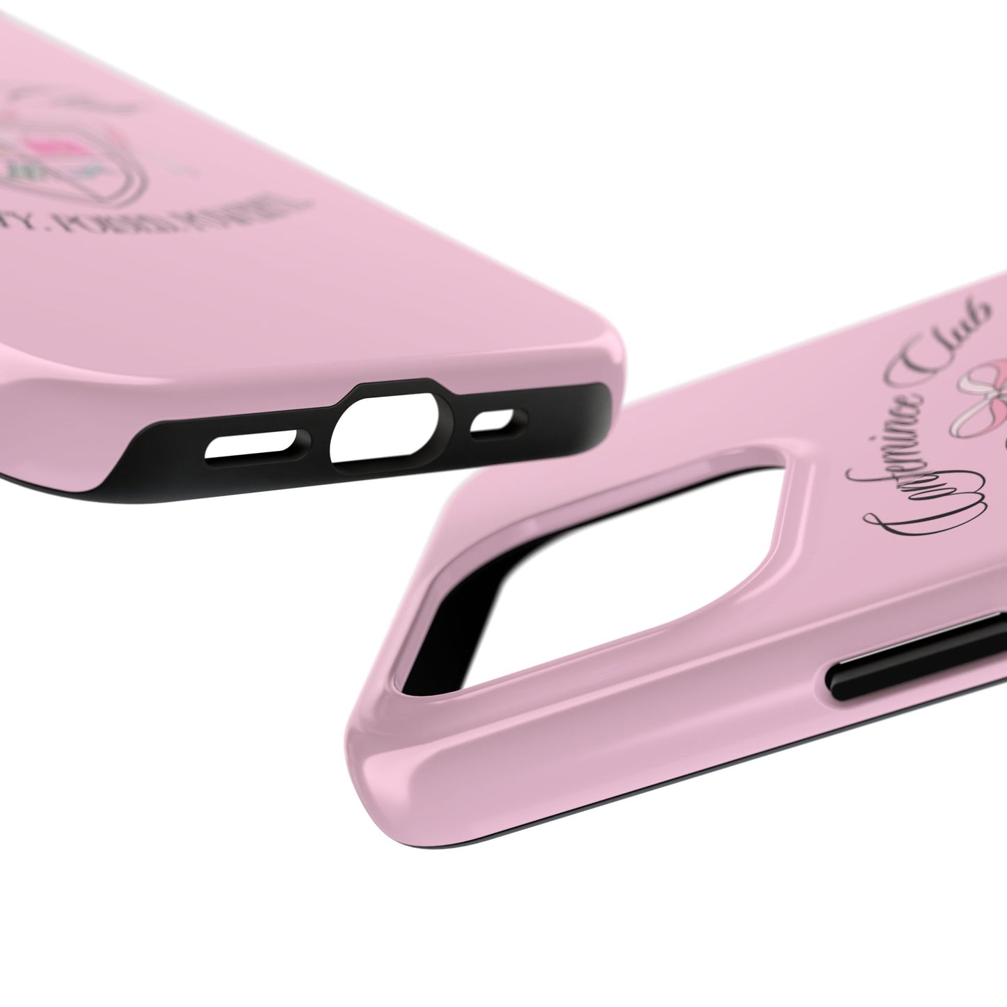 'CONFEMINCE CLUB' Confident + Feminine High Value Woman Quote Phone Case