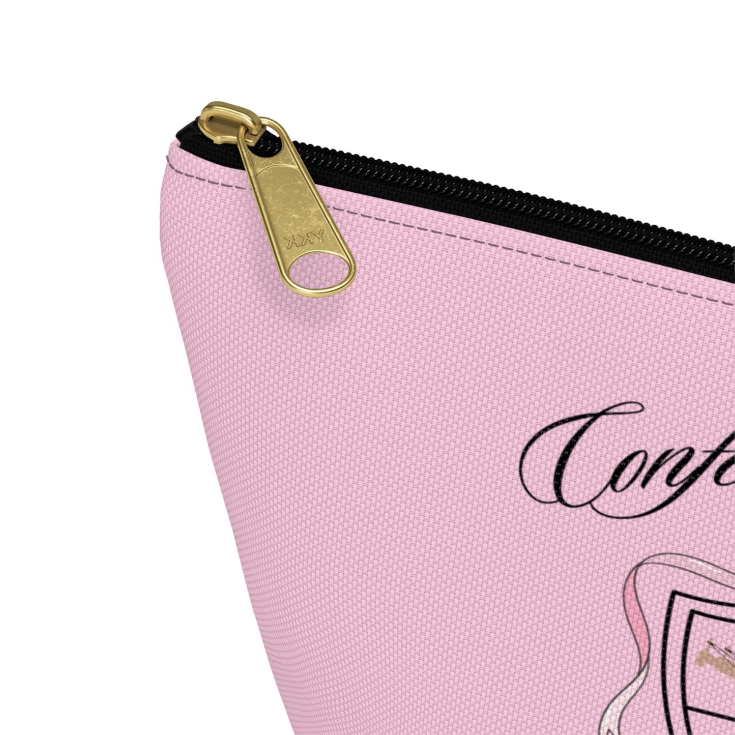 'Confemince Club' Accessory Travel Pouch With Bottom