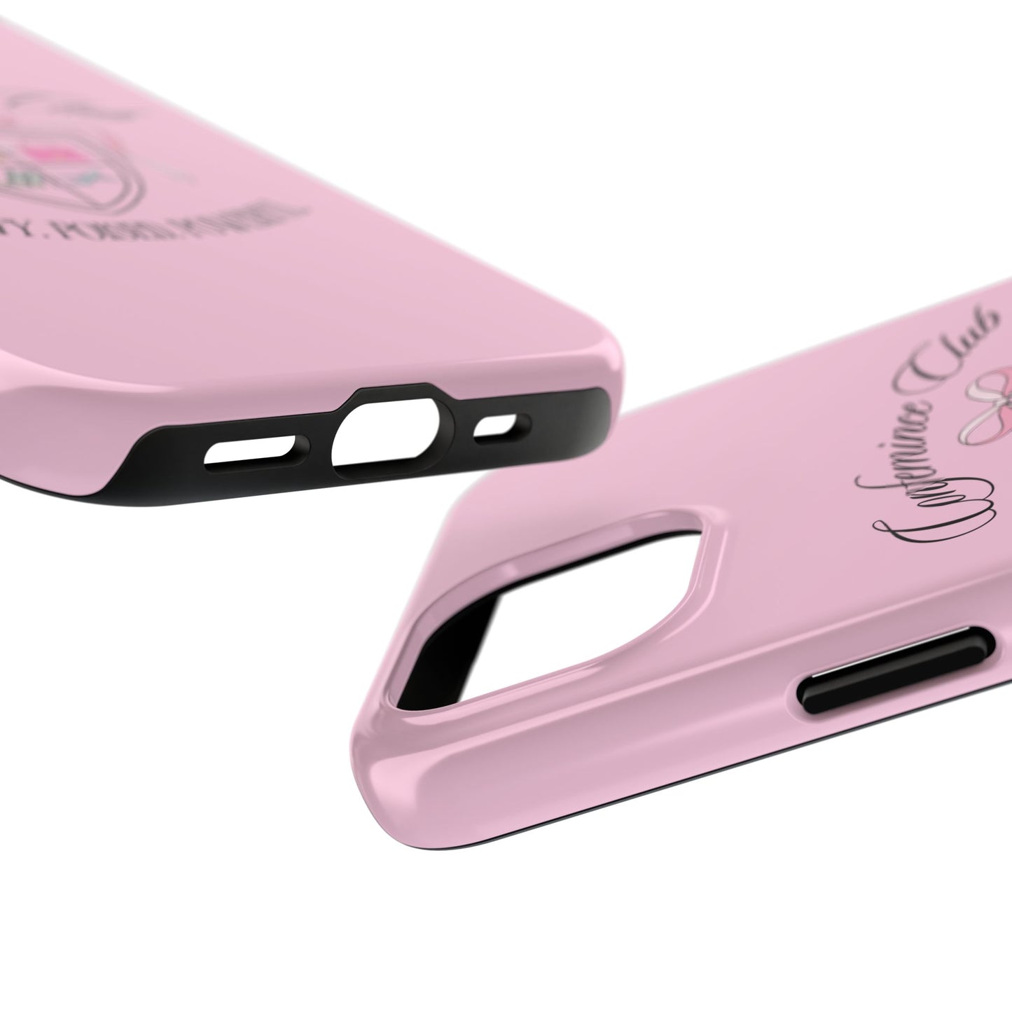 'CONFEMINCE CLUB' Confident + Feminine High Value Woman Quote Phone Case