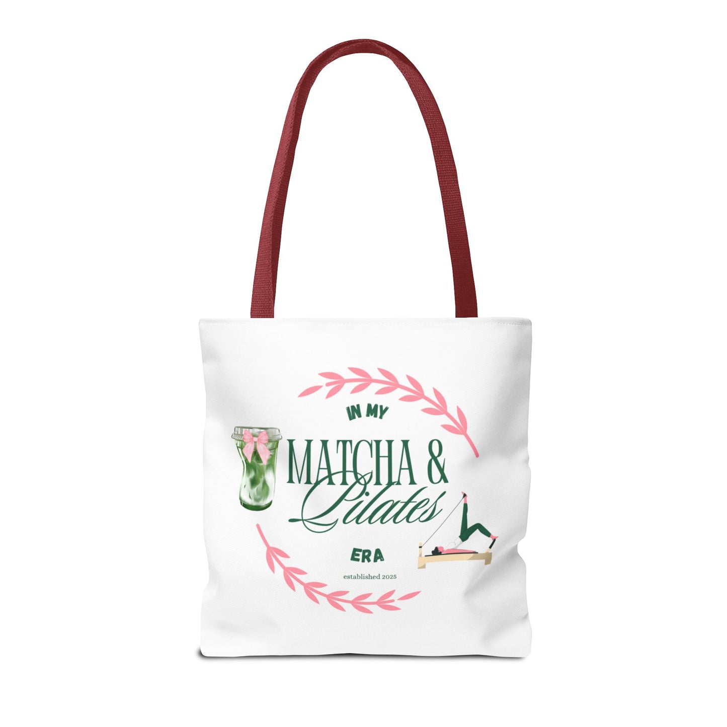 'IN MY MATCHA + PILATES ERA' Tote Bag
