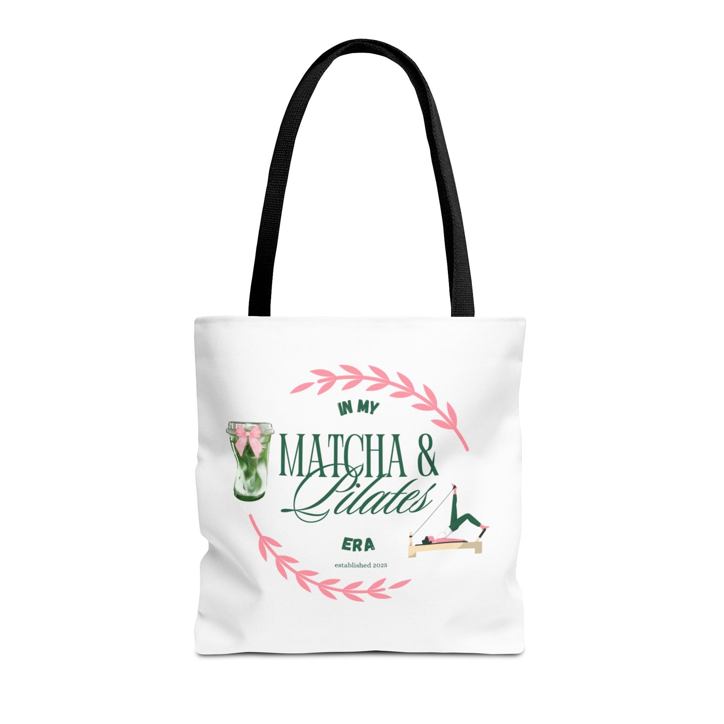 'IN MY MATCHA + PILATES ERA' Tote Bag