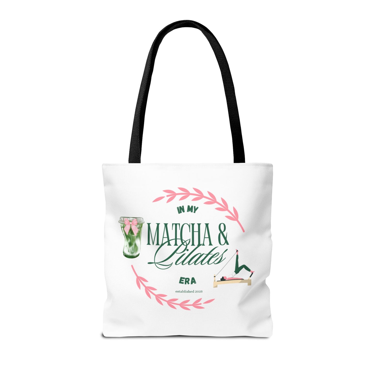'IN MY MATCHA + PILATES ERA' Tote Bag