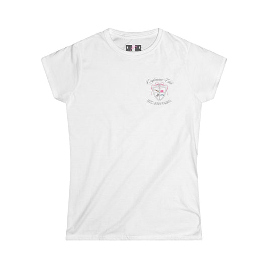 'Confemince Club' Women's Softstyle Tee [Feminine Fit]