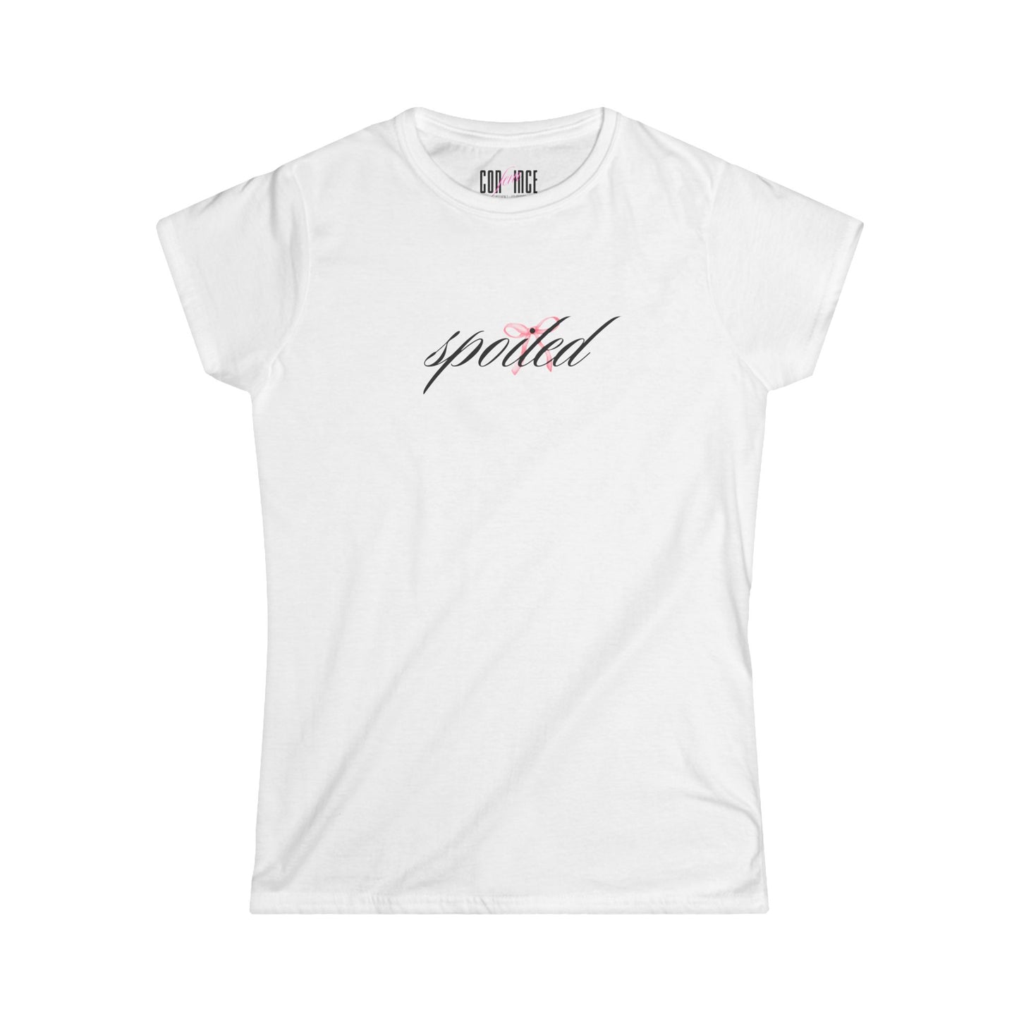 'Spoiled' Women's Softstyle Tee [Feminine Fit]