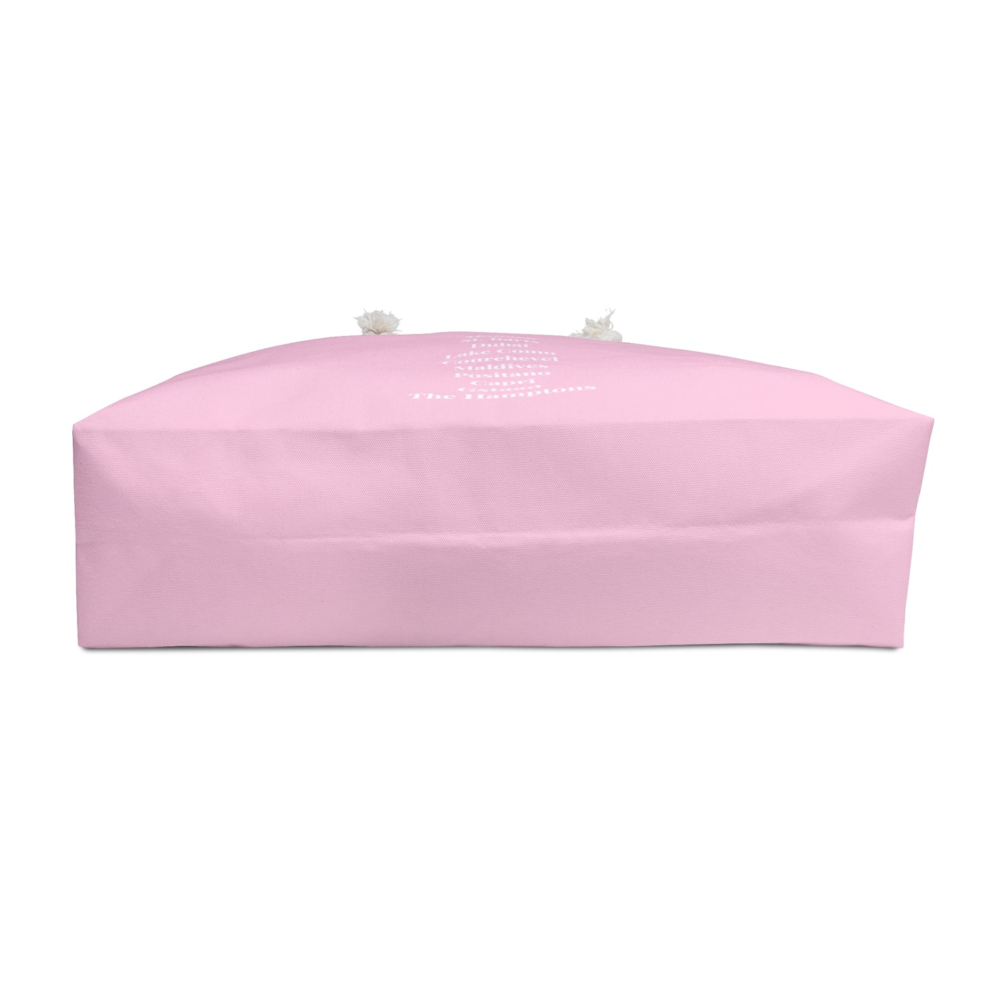 'Million Dollar Destinations' Luxury Travel Weekender Bag [Pink]