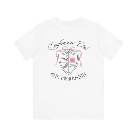 'Confemince Club' Unisex Jersey Short Sleeve Tee