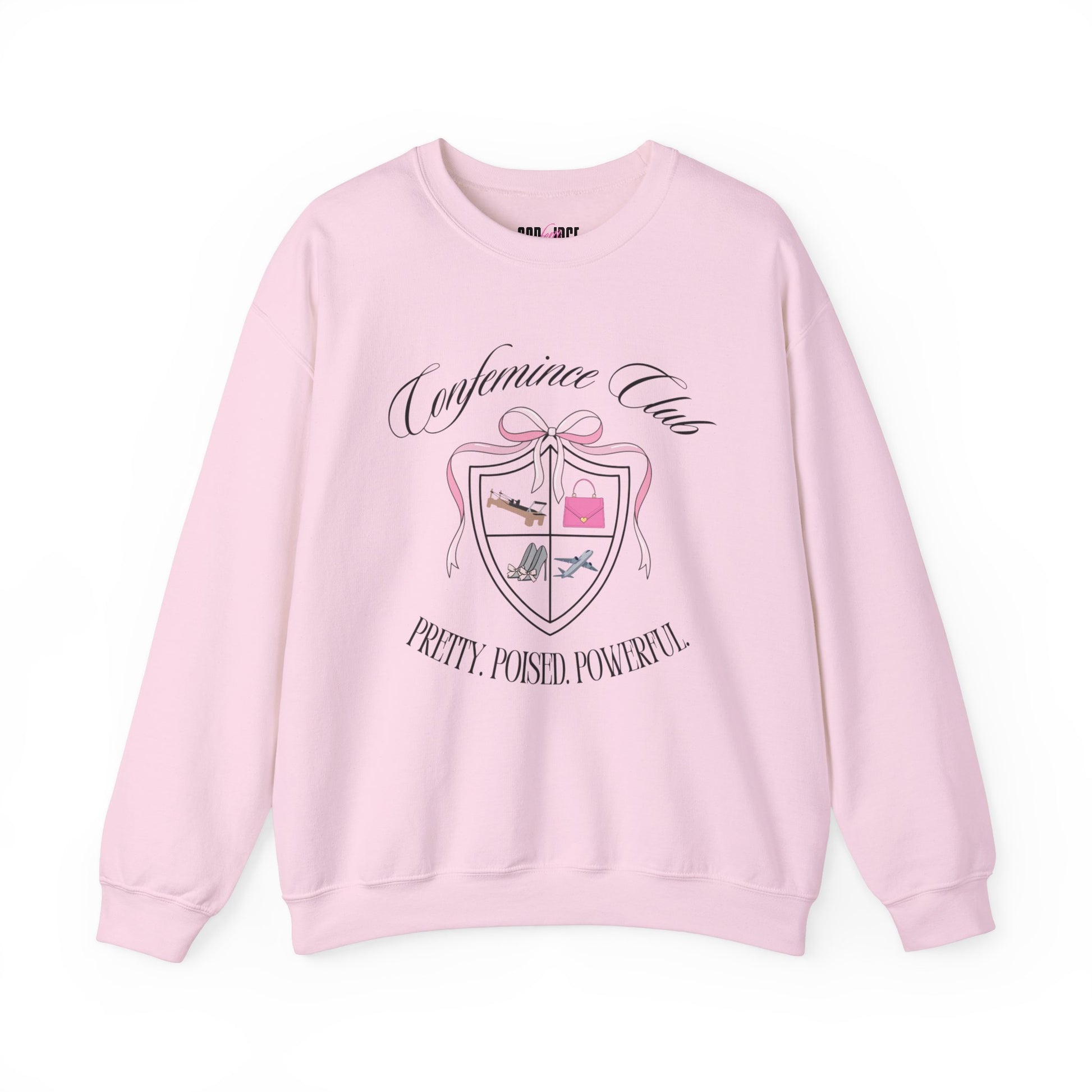 Elevate your everyday look with CONFEMINCE crewnecks—soft, stylish, and made for the high-value woman who wants comfort, confidence, and luxury vibes. This CONFEMINCE crewneck blends comfort and confidence—perfect for the feminine, high-value woman who turns heads and sets standards wherever she goes.