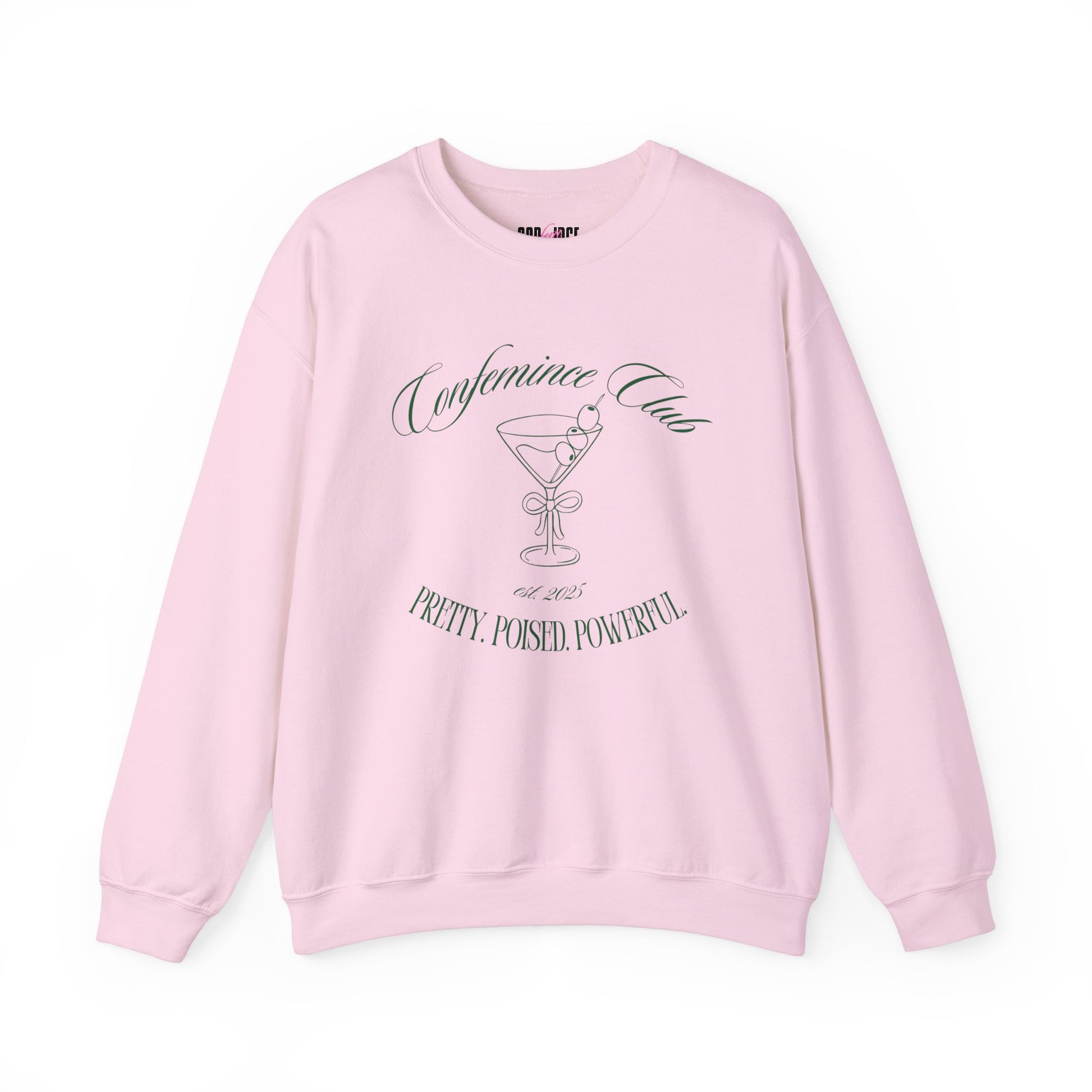 Elevate your everyday look with CONFEMINCE crewnecks—soft, stylish, and made for the high-value woman who wants comfort, confidence, and luxury vibes. This CONFEMINCE crewneck blends comfort and confidence—perfect for the feminine, high-value woman who turns heads and sets standards wherever she goes.